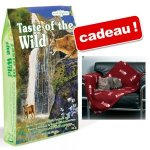 Croquettes Taste of the Wild 6,8 kg + Couverture Beany Rocky Mountain Feline