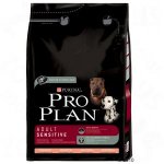Croquettes pour chien Pro Plan Adult Sensitive, saumon & riz- 3 kg