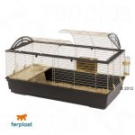 Cage pour lapin et cochon d'Inde Casita 120 L 119 x l 58 x H 61 cm (bac marron)